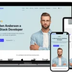 Horizon Free Bootstrap Website Template for Personal Portfolio.